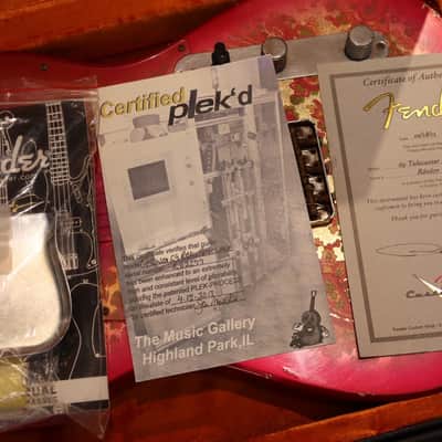 Fender Custom Shop Master Built 1969 Telecaster Relic – Paisley Paul Waller 2012 image 8