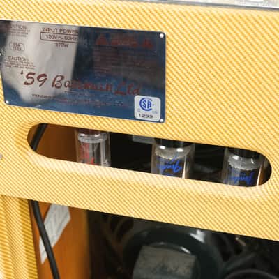 Fender 59 Bassman Limited Edition Owned by Deryck Whibley Of Sum 41 image 12