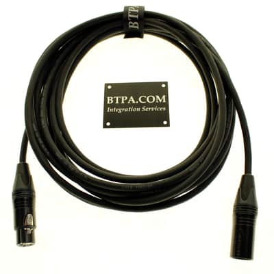 Best-Tronics Pro Audio 25FT Quad XLR MIC Cable image 1