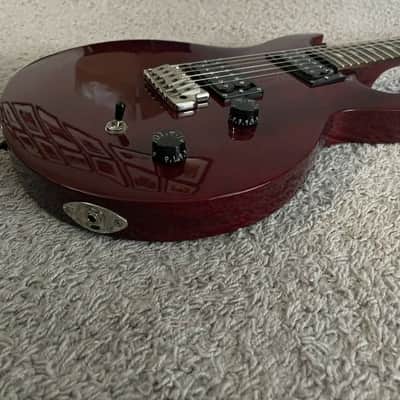 PRS SE Santana Signature 2017 HH Vintage Cherry Red Paul Reed Smith Guitar image 3