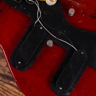 1965 Gibson Melody Maker D - Transparent Cherry image 17