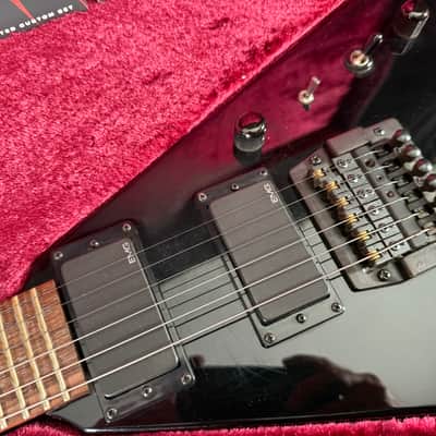 1990s ESP V Kerry King KKV - Black - SLAYER! image 4