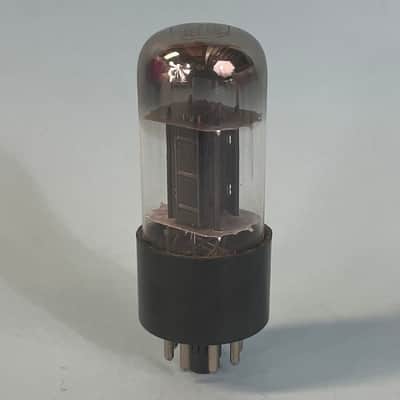 1957 Reliable 6SN7GTB Vintage Black Plate Chrome Top Preamp Tube! T224 image 4