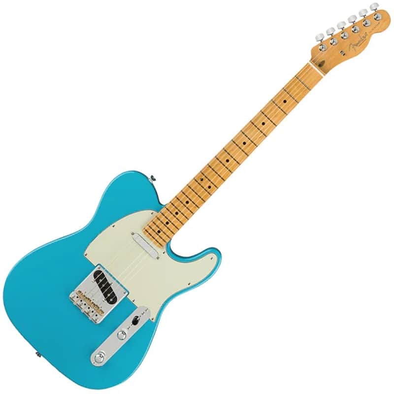 Fender American Professional II Telecaster®, Maple Fingerboard - Miami Blue image 1