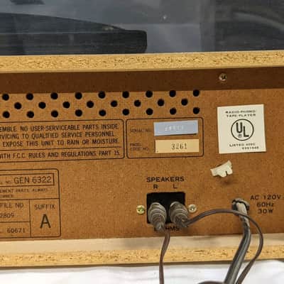 Ultra Rare Vintage Montgomery Ward Gen 6322 AM/FM Stereo Receiver System image 21