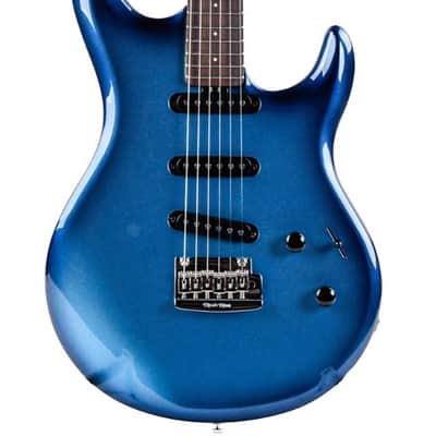 Music Man Luke 4 SSS Diesel Blue image 1