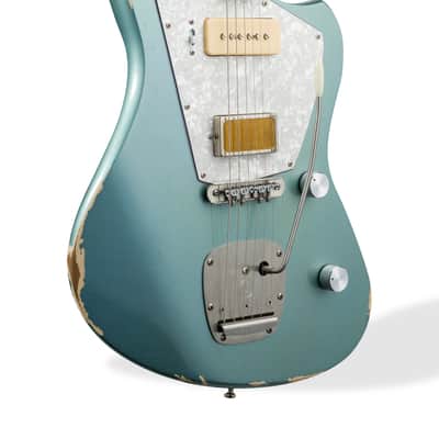 Rufini Guitars Montefalco - Ice Blue Metallic w/ Mastery Hardware. NEW (Authorized Dealer) image 2
