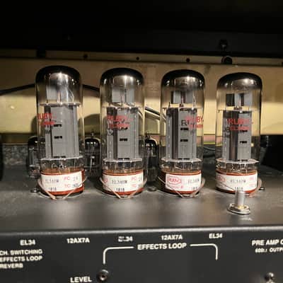 1992 Carvin X-100B Tube Amp Head FULLY SERVICED w/Footswitch image 14