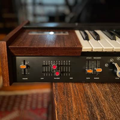 Univox Mini-Korg 700 k-1 1970's wood/black image 3