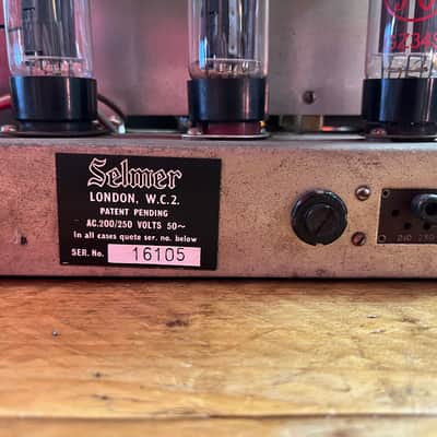 Selmer Treble N Bass 50 MK I 1963 - Crocskin image 11