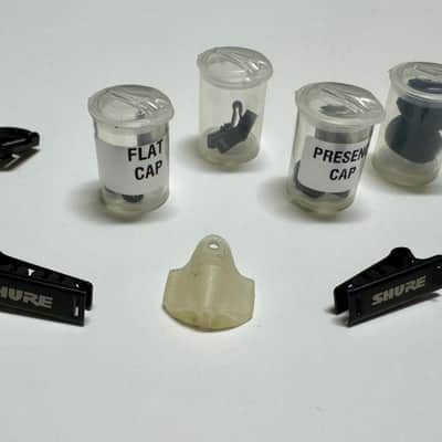 Shure TwinPlex TL47 Black TA4F Lavalier Pair (1 Complete Kit + 1 Bare Element w/ Original Box image 5