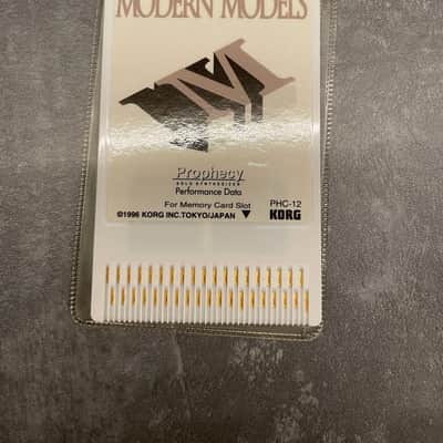 Korg Prophecy Modern Models ROM Card 1990s - Silver