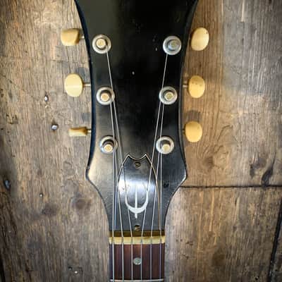 1965 Epiphone E422T Century Sunburst with hard shell case image 8