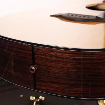 Taylor Legacy 714ce Grand Auditorium Acoustic-Electric Natural Top Crack As-Is image 9