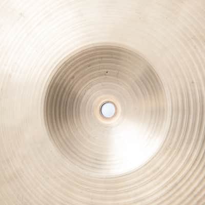 Trio of pre-serial Paiste Formula 602 14" hihats, Pair +Sound Edge (1968 to 1972) image 6