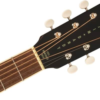 Gretsch Jim Dandy Dreadnought 6-String Right-Handed Acoustic Guitar with Walnut Fingerboard (Rex Burst) image 6