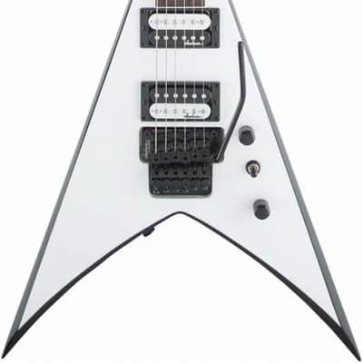 Jackson JS Series King V JS32 - White with Black Bevels image 1