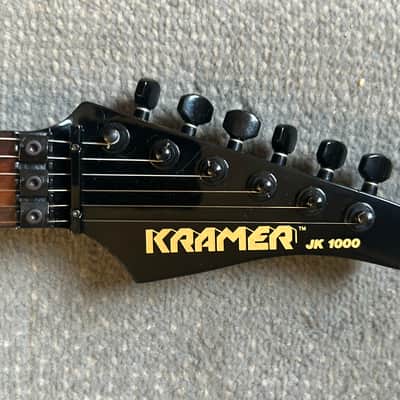 Kramer JK 1000 Vintage MIJ Beak Head 1980’s - Black image 5