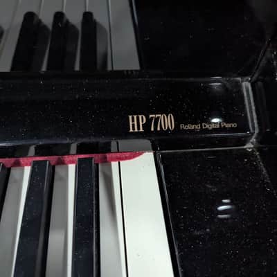 Roland HP7700 digital grand piano - Polish Ebony image 3