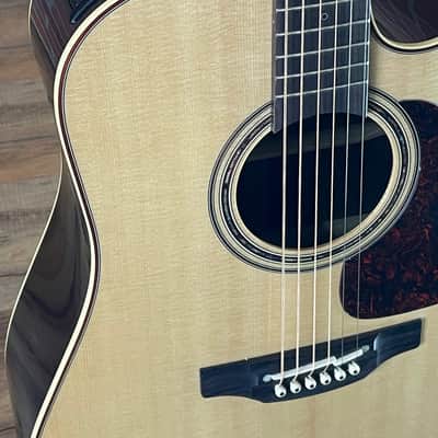 Takamine JP5DC Pro Series Acoustic-electric Guitar - Natural image 3