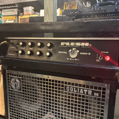 Plush 1060-S Royal Bass Vintage Tube Amplifier Serviced & Ready image 1