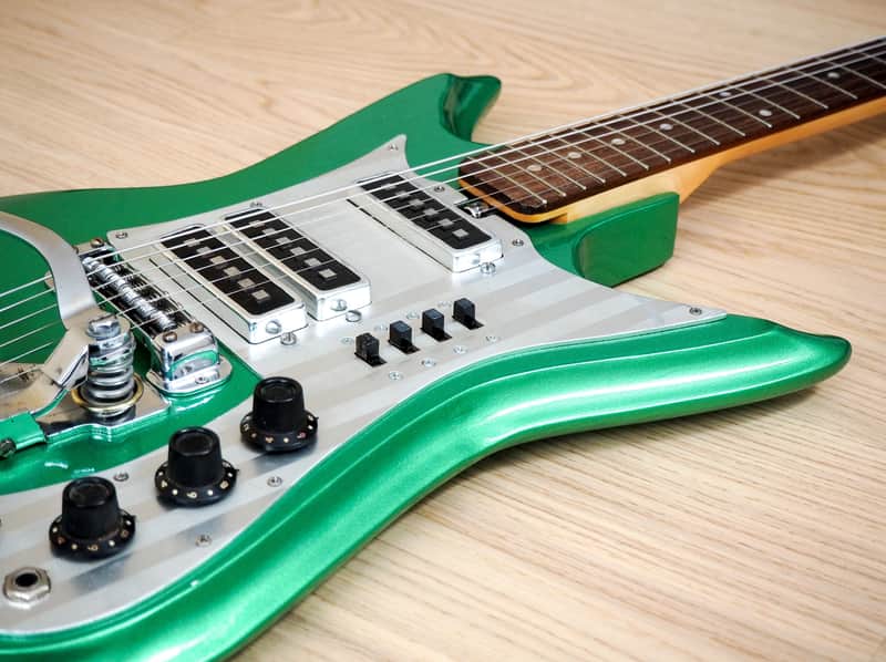 1960s Teisco Del Rey K3L ET-312 Shark Fin Vintage Electric Guitar