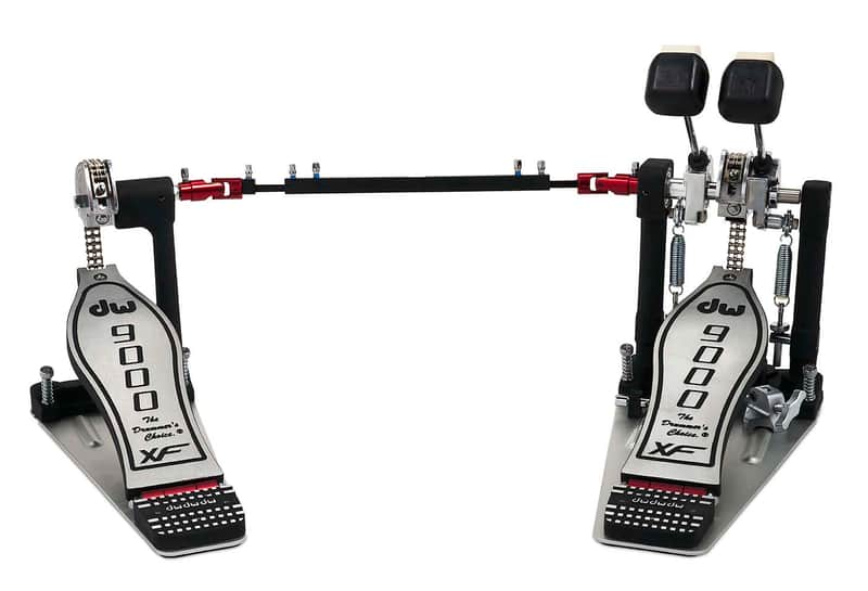 Used DW 9000 Series Double Chain Drive Extended Footboard Double Pedal - DWCP9002XF image 1