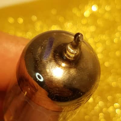 G.E ONE (1) 5751 black plate triple mica tNOS AT1000 TESTED Vacuum Tube dual triode 1954-1959 image 8