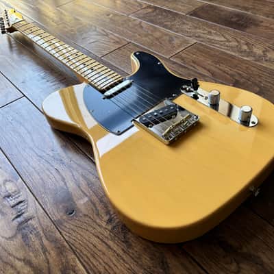Mint 2024 Fender MIJ FSR Hybrid II Telecaster with Maple Fretboard Transparent Blonde image 4