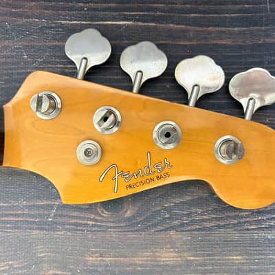 1991 Fender Japan PB-62 Jazz Bass Neck Fujigen Made in Japan as is image 10