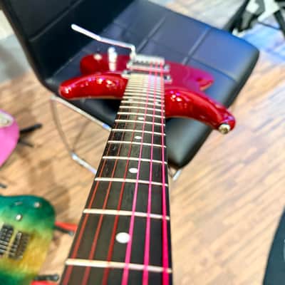 🔥2002🔥 Ibanez JS100 Joe Satriani Signature~ Korean Electric Guitar~ Red~ Floyd imagen 18