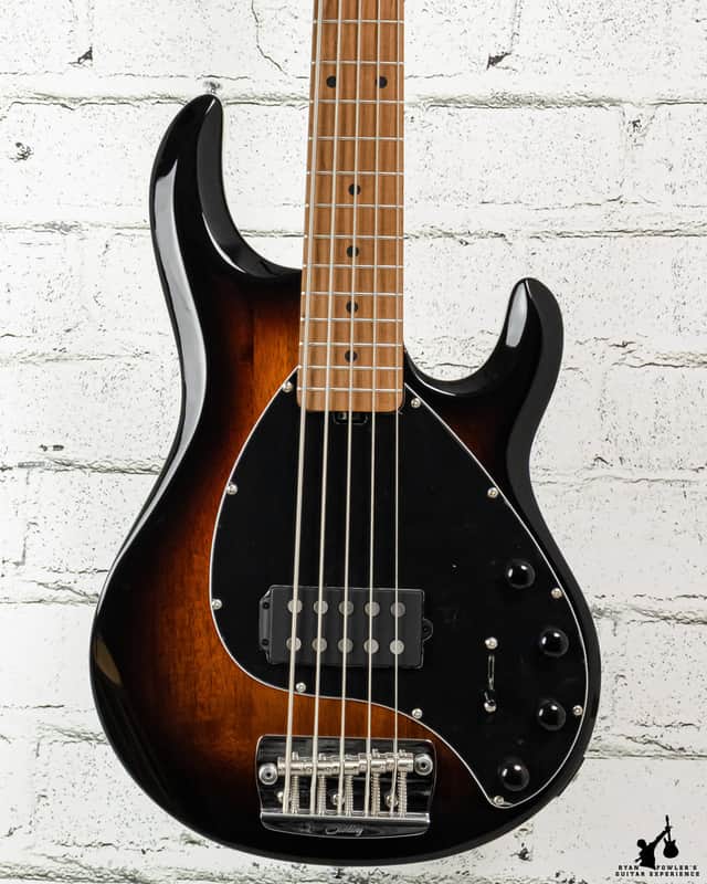 Sterling By Music Man B-stock StingRay RAY35 5 String Vintage Sunburst (#1041) image 1
