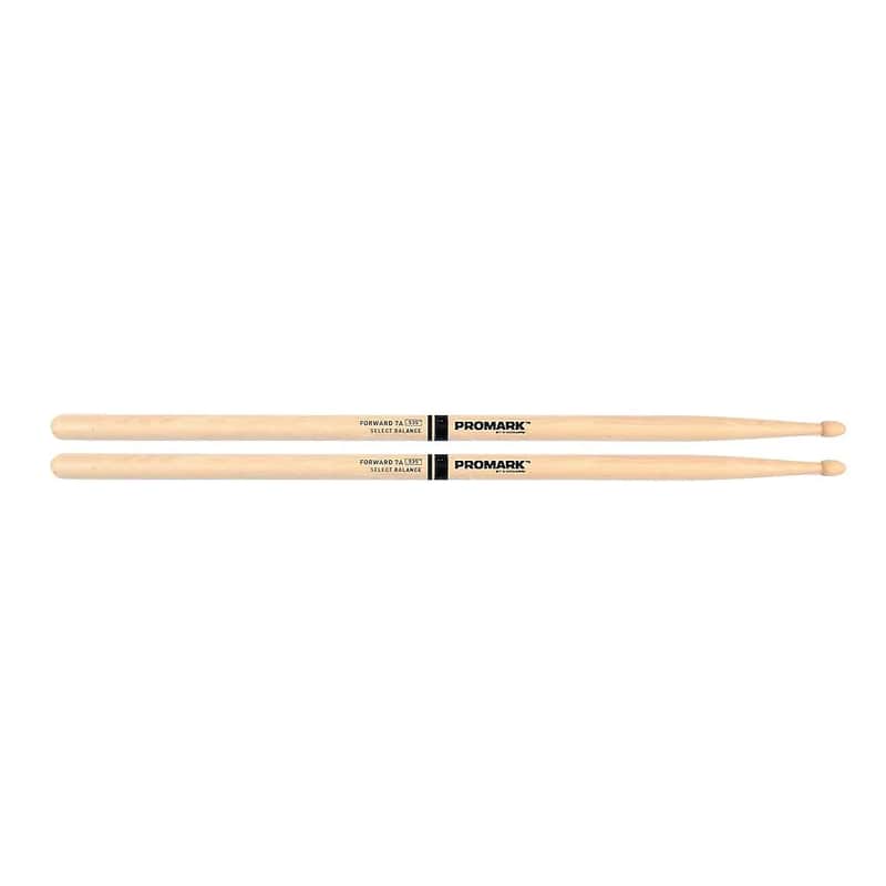 Pro-Mark FBH535AW Forward 7A .535" Hickory Acorn Wood Tip Drum Sticks image 1