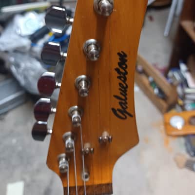 Galveston Strat Copy 1980's - Green image 3