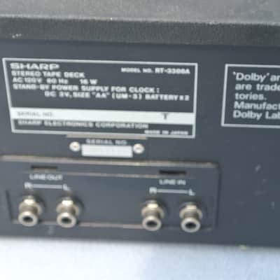 Exc Working Sharp RT-3388A Computer Controlled Cassette Tape Recorder Deck image 7