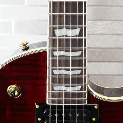 ESP LTD EC-1000T CTM Flamed Maple - See Thru Black Cherry image 3