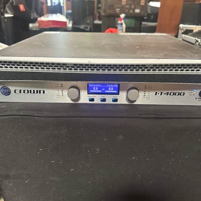 Crown I-Tech Series I-T4000 2-Channel Power Amplifier 2000s - Silver image 4