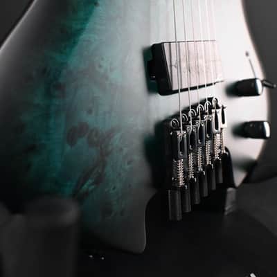Legator G6FSS-DS Dark Sapphire Multi-Scale Electric Guitar #403 image 12