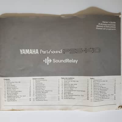 Yamaha PSS-140 - FM Keyboard - Boxed - Manual Included - Tested image 19