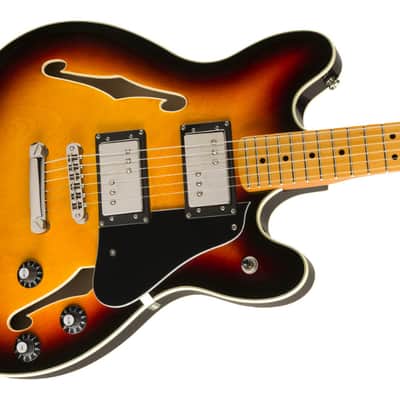 Squier STARCASTER-CV-MN-RS1 Semi-Hollow Electric Guitar With Maple Fingerboard - Classic Vibe Series Starcaster with Maple Fingerboard -3TS image 2
