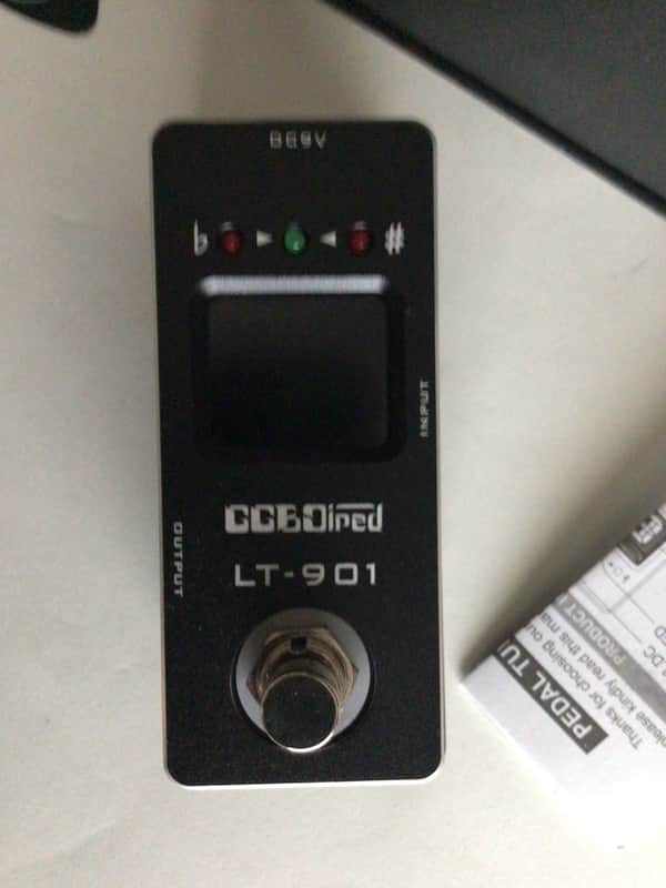 GGBOiped LT-901 Mini Tuner Pedal 2025 - Black image 1
