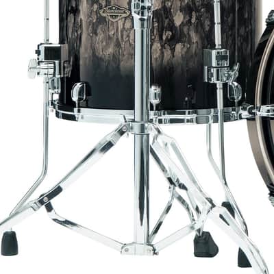 Tama WBSF18D-MPB Starclassic Walnut/Birch Lacquer Floor Tom 18 - Molten Platinum Burst image 4