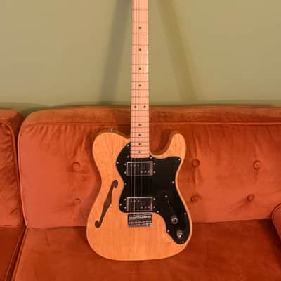 Fender ‘72 Telecaster Thinline Reissue 1990 - Natural MIJ image 1