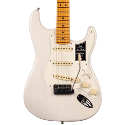 Fender American Ultra Luxe Vintage '50s Stratocaster White Blonde (574) image 2