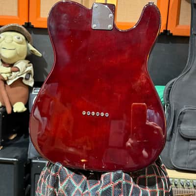 Vintage Guitars LV72 ProShop Lefty /Zurdo Unique Distressed Reversed Body Ref :LV72PU0001 2026 - Tobacco Sunburst Flame Top image 12