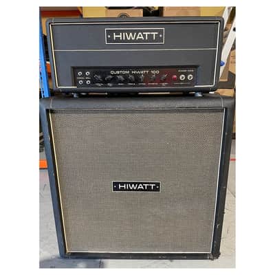 Hiwatt DR103 Custom 100 1972 Hylight + SE4122 4x12 (Usado) image 2