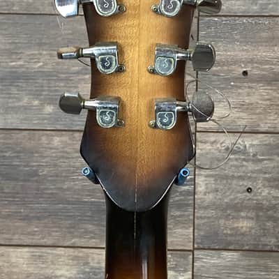 Mosrite Brass Rail The New 1976 Model Bicentennial Deluxe Black #17 Crazy Rare - Project Guitar image 7