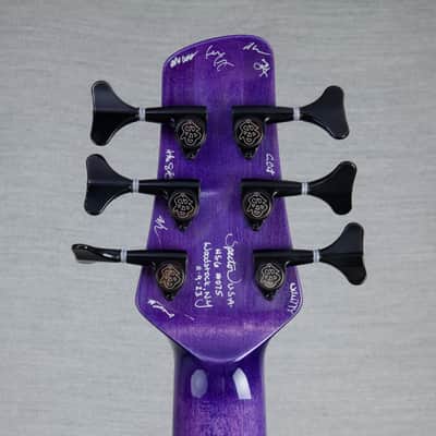 Spector USA Custom NS6 6-String Bass Guitar - Rain Glow - #75 image 7