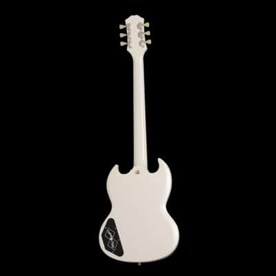 Epiphone 1961 Les Paul SG Standard Aged Classic White With Case image 6