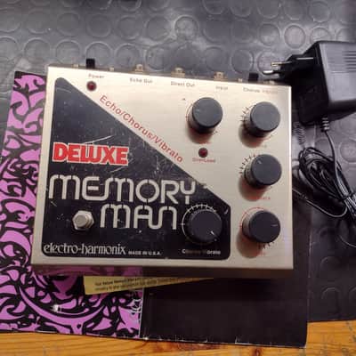 Electro-Harmonix Deluxe Memory Man echo chorus vibrato 2002 - silver image 1